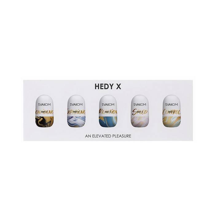 Svakom Hedy X Mixed Textures - Набор яиц мастурбаторов